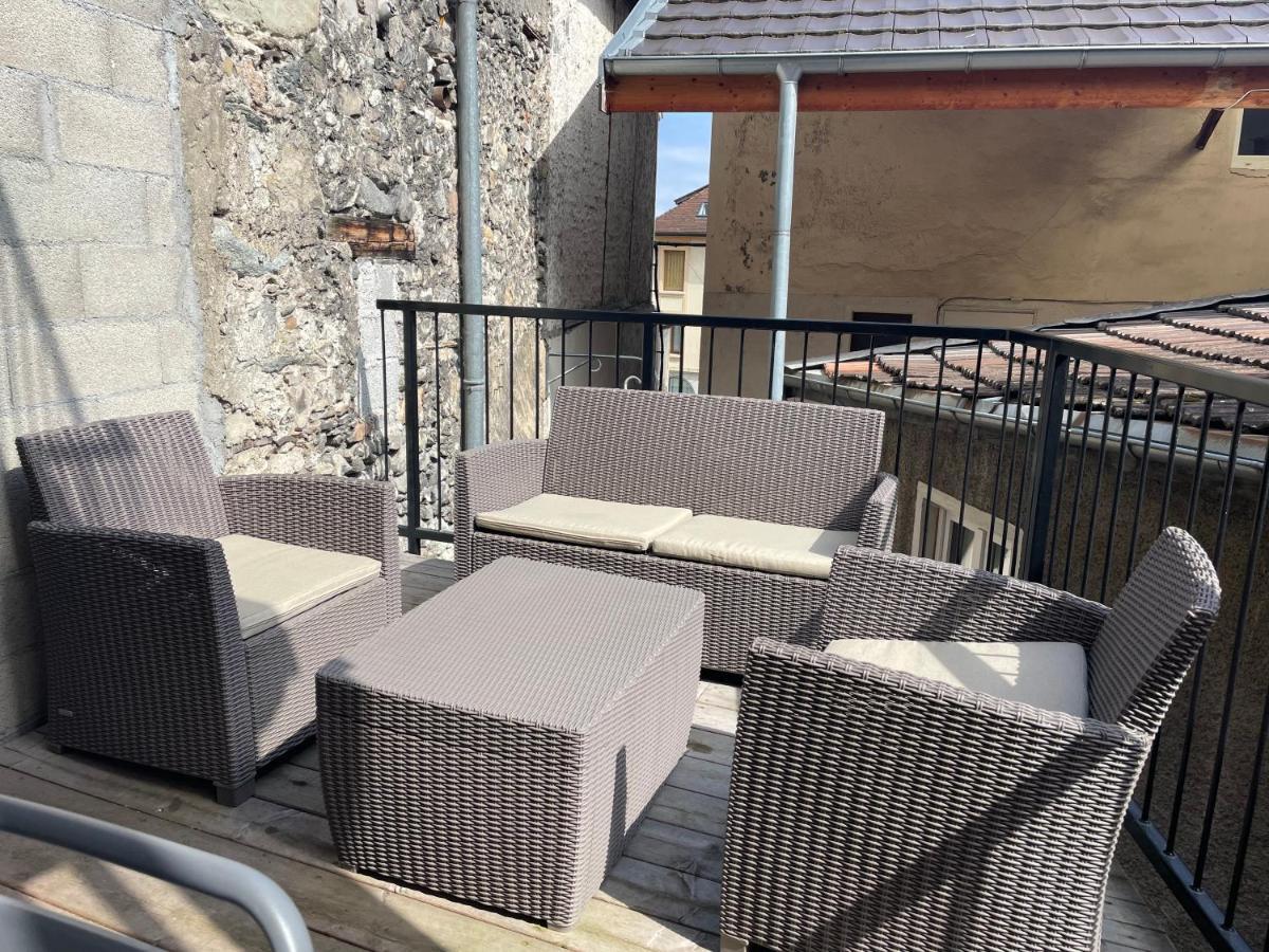 Bel Appartement En Centre Ville Évian-les-Bains Exterior foto